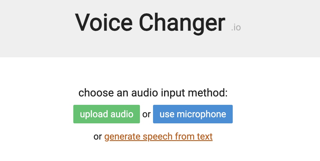 Voice Changer